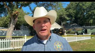Okaloosa County Florida Sheriff updates death of armed suspect who opened fire on deputies. 8/8/26