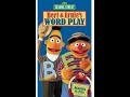 Sesame Street Bert And Ernie S Word Play 2002 VHS