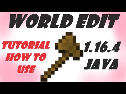 Minecraft How to Use World Edit | Minecraft World Edit Tutorial Basics.