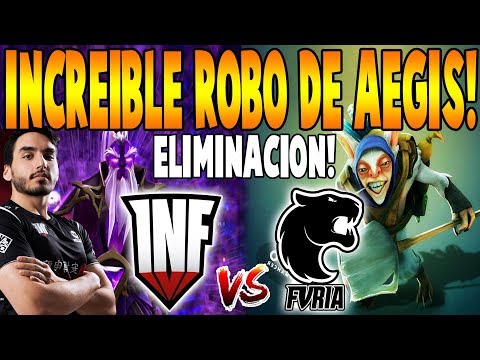 INFAMOUS vs FURIA [BO3] - ELIMINACIÓN "Increíble Robo de Aegis" - No Major No Problem DOTA 2