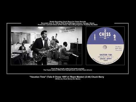 Thumbnail for *(1958) Chess 1697-B ''Vacation Time'' (Take 9 78rpm Master) Chuck Berry by Odie Payne