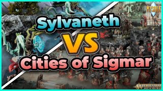 CIties of Sigmar VS Sylvaneth + My Thoughts On My First Tabletop Simulator Match