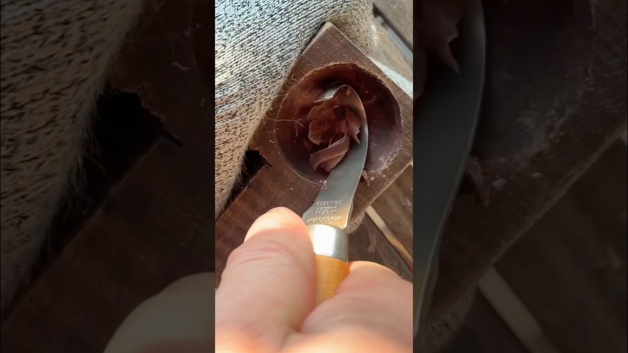 AMSR My day off  #asmr #asmrsounds #asmrvideo #spooncarving #woodcarving