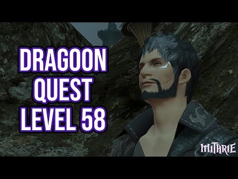 FFXIV 3.56 1032 Dragoon Quest Level 58