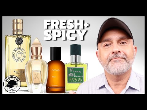 Top 15 Masculine FRESH SPICY FRAGRANCES | Spicy Fragrances For Warm Weather Wear