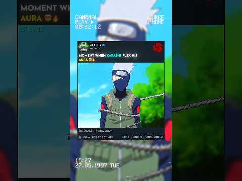 Kakashi Rocked 🤯🥶