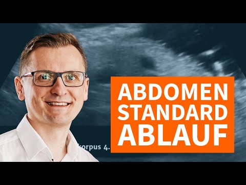 Standard-Untersuchungsablauf Sono-Abdomen - so geht's richtig (diese Fehler darfst du nicht machen!)