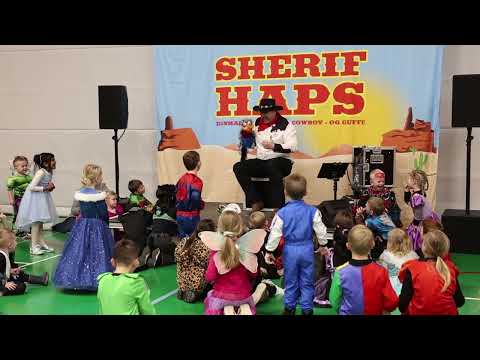 Fastelavn med Sherif Haps og Guffe i MAGION