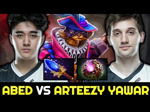 ABED vs ARTEEZY YAWAR — Mid Pangolier with Scepter & Octarine Core 7.30c Dota 2