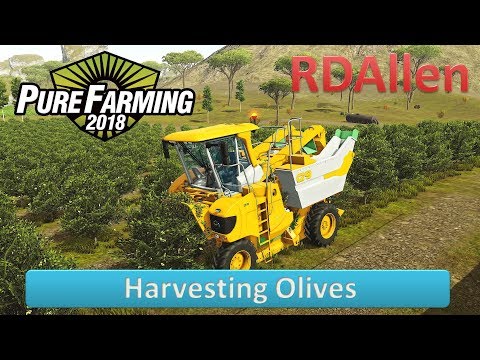Pure Farming 2018 Italy E25 - Harvesting Olives