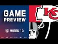 Kansas City Chiefs vs. Las Vegas Raiders | Week 10 NFL Game Preview