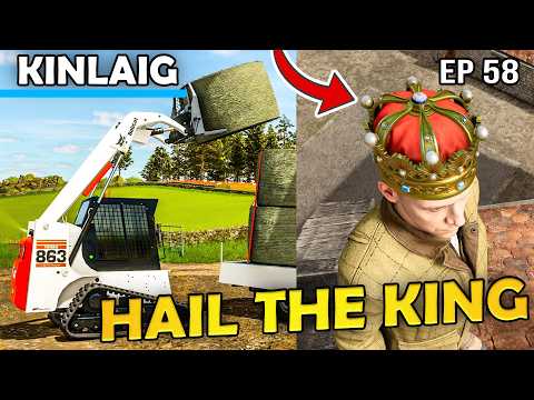 WHY AM I WEARING A CROWN? BIG NEWS! | Highlands Fishing | Farming Simulator 25 - Episode 58