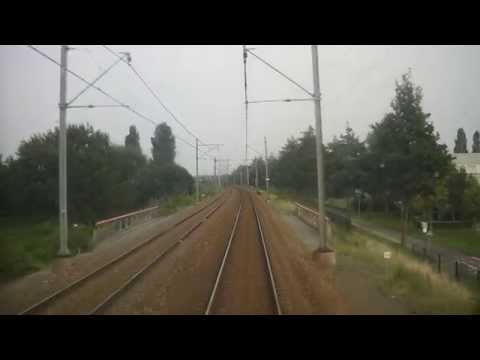 [cabinerit] A train driver's view: Almere Centrum - Lelystad Centrum, VIRM, 06-Sep-2014.