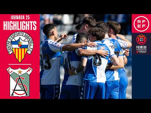Resumen #PrimeraFederación | CE Sabadell 2-0 Atlético Sanluqueño | Jornada 25 | Temporada 2025/2026