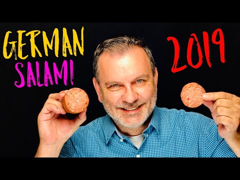 HOMEMADE GERMAN SALAMI - Smoked