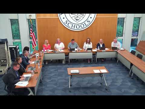 Board of Education Meeting - 09/08/2025