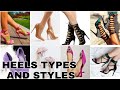 Heels Collection For Girls || Different Types Of Heels with Names And Pictures || List Of Heels