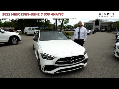 2022 Mercedes-Benz C-Class C 300 4MATIC Sedan | Video tour with Tom