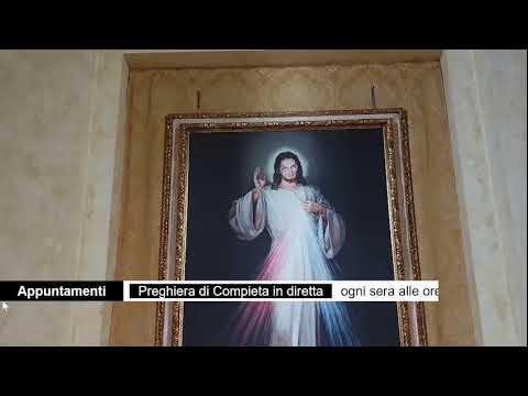 Giovedì 10/06/2021. Vigilia della Solennità del Sacro Cuore. Preghiera di Compieta.