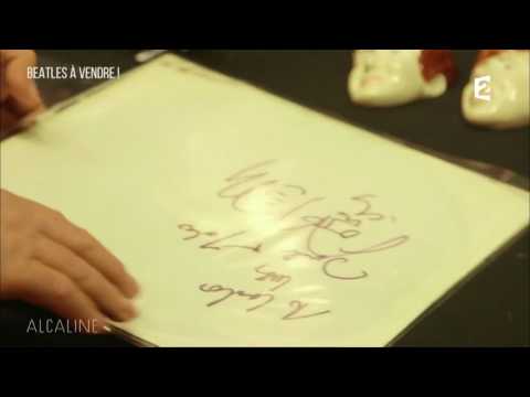 Alcaline  Les News du 16 03 2017   Les Beatles à Drouot