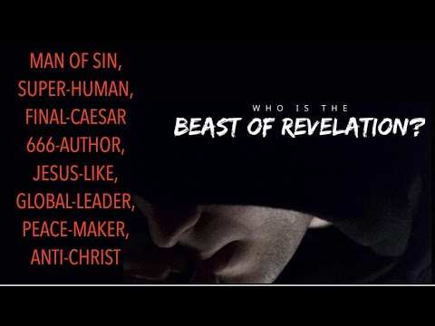 ROK-16 WHO IS THE BEAST OF REVELATION--MAN OF SIN, SUPER-HUMAN, FINAL-CAESAR, 666-AUTHOR, ANTICHRIST
