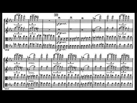 Shostakovich - String Quartet No. 8 with score - Borodin String Quartet
