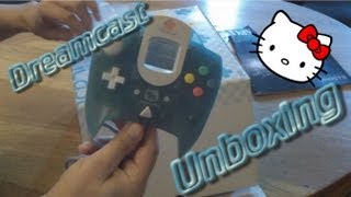 Hello Kitty Blue Sega Dreamcast Unboxing