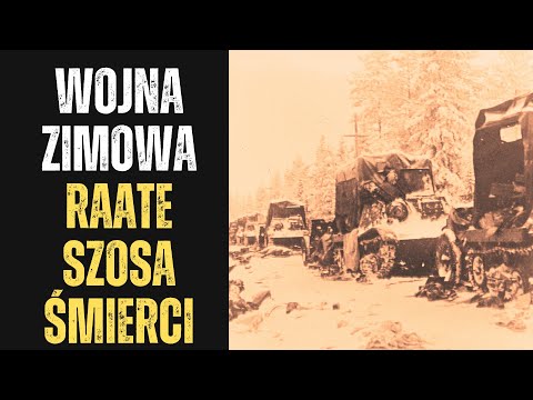 How did the Finns destroy the 44th Division at Raate?