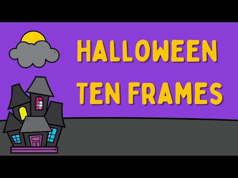 Halloween Ten Frames Count And Exercise