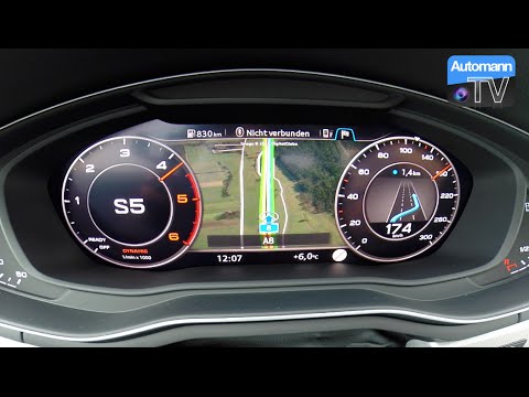 2017 Audi A4 Allroad 2.0 TDI (190hp) - 0-180 km/h acceleration (60FPS)