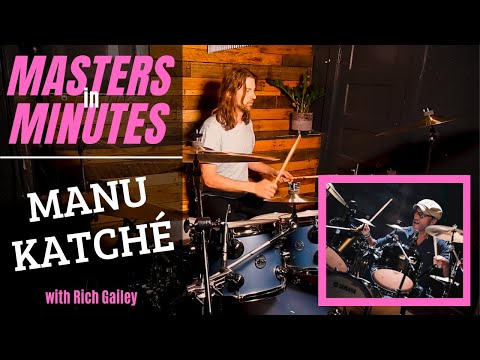 Manu Katche | Across the River | Masters in Minutes | Peter Gabriel | Drum Cover | Rich Gailey