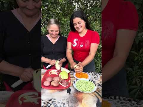 Mi mamá nos preparo cuchuco de cebada con Patas de marrano 😱