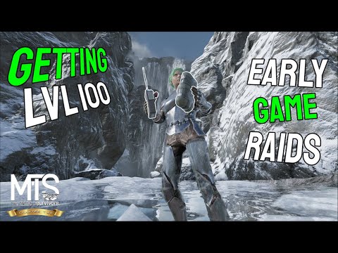 Getting Level 100 & Online Raiding Sneaky Waterfall Base (CRYOD LOOT!) | MTS Chapter 2 S3 Ep 4