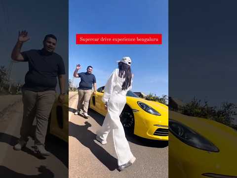 supercar experience. Customer drive