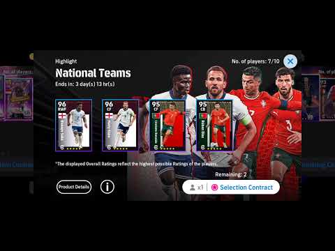 WHICH FREE PLAYER TO CHOOSE:Ronaldo/Kane/ Saka BEST Training guideefootball efootball 2025