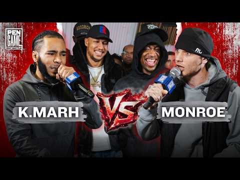 K.MARH vs MONROE | PenGame Rap Battle | 2026