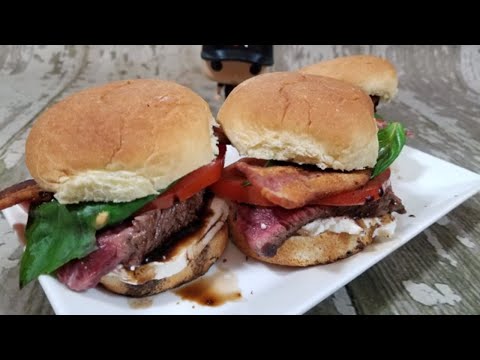Steak and Caprese Sliders Recipe, next level sliders =)