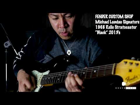 【Brush eight】FENDER CUSTOM SHOP Michael Landau Signature 1968 Relic Stratocaster  2013's 【for sale】