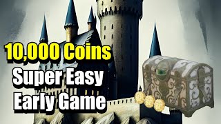 10,000 Coins Super Easy Early Game - Hogwarts Legacy