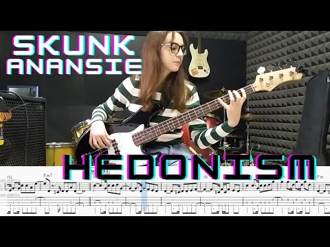 Skunk Anansie - Hedonism (La Classe di Basso bass cover tab chords score )