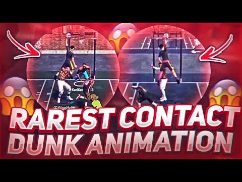 NBA 2K18 TIPS: HOW TO GET THE RAREST CONTACT DUNK ANIMATIONS! INSANE CONTACT DUNKS EVERY TIME!