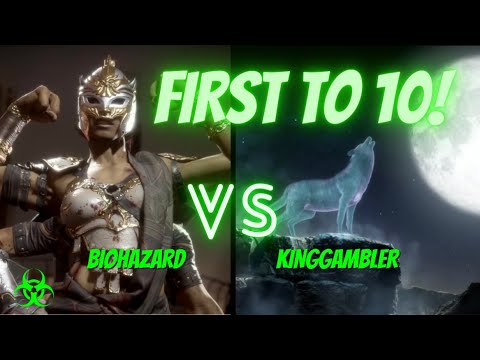 CAN KINGGAMBLER HANDLE MY SHEEVA!? Biohazard (Sheeva, Baraka) vs KingGambler (Nightwolf)