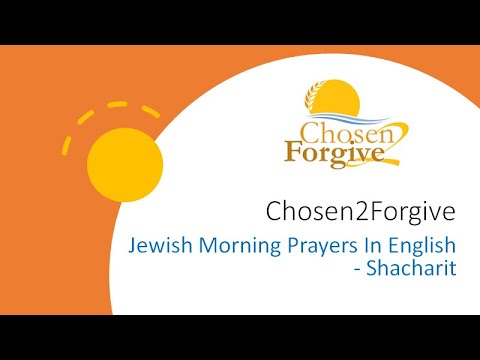 Shacharit Jewish Morning Prayers in English