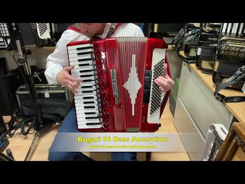 Bugari 96 Bass Accordion