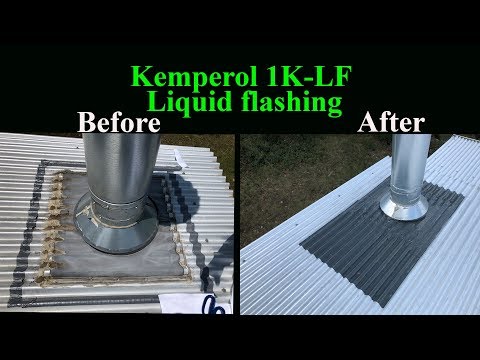 Kemper System liquid flashing - The Barndominium Show E147