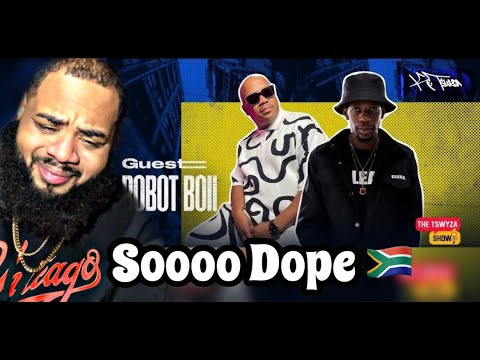 AMERICAN REACTS to The Tswyza Show- Featuring ‪@Robot_Boii‬ EPISODE 28 🇿🇦