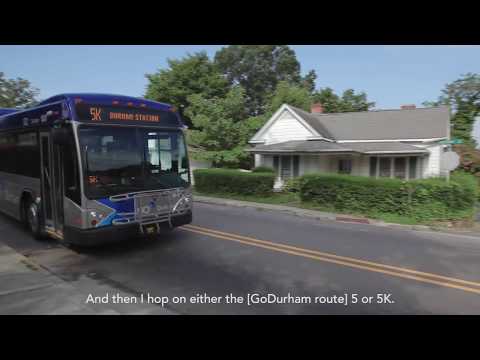 Riders Using TransLoc: Justin's GoDurham Story