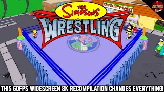You Need To Play This New Simpsons Wrestling Recomp #simpsonswrestling #remasteredgames #fangame