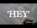 Backstreet Boys - Hey (Lyrics)