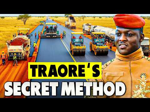 Inside Ibrahim Traore New Road Construction Method That Will Transform Burkina Faso!